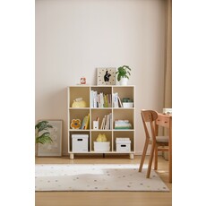 Mini bibliothèque x9 blanc