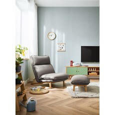 Fauteuil ajustable + ottoman 69x92x89 cm