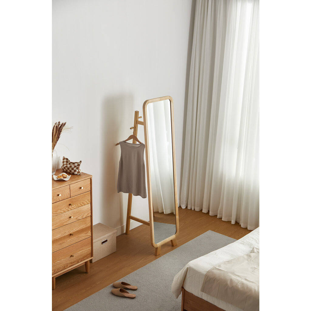 Miroir avec pieds 46x61x167 cm Bois