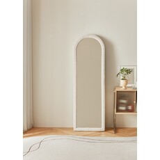 Miroir contour chenille Beige 52x60x161 cm