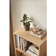 Étagère 2 tiroirs lanières 120 cm