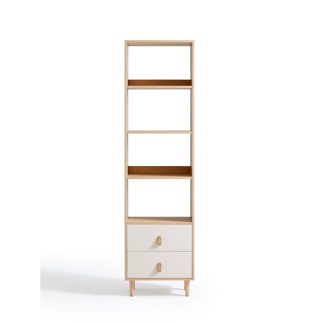 Étagère 2 tiroirs lanières 185 cm