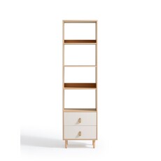 Étagère 2 tiroirs lanières 185 cm