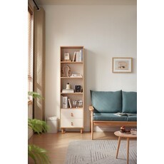 Étagère 2 tiroirs lanières 185 cm