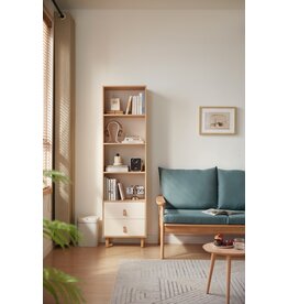 Étagère 2 tiroirs lanières 185 cm