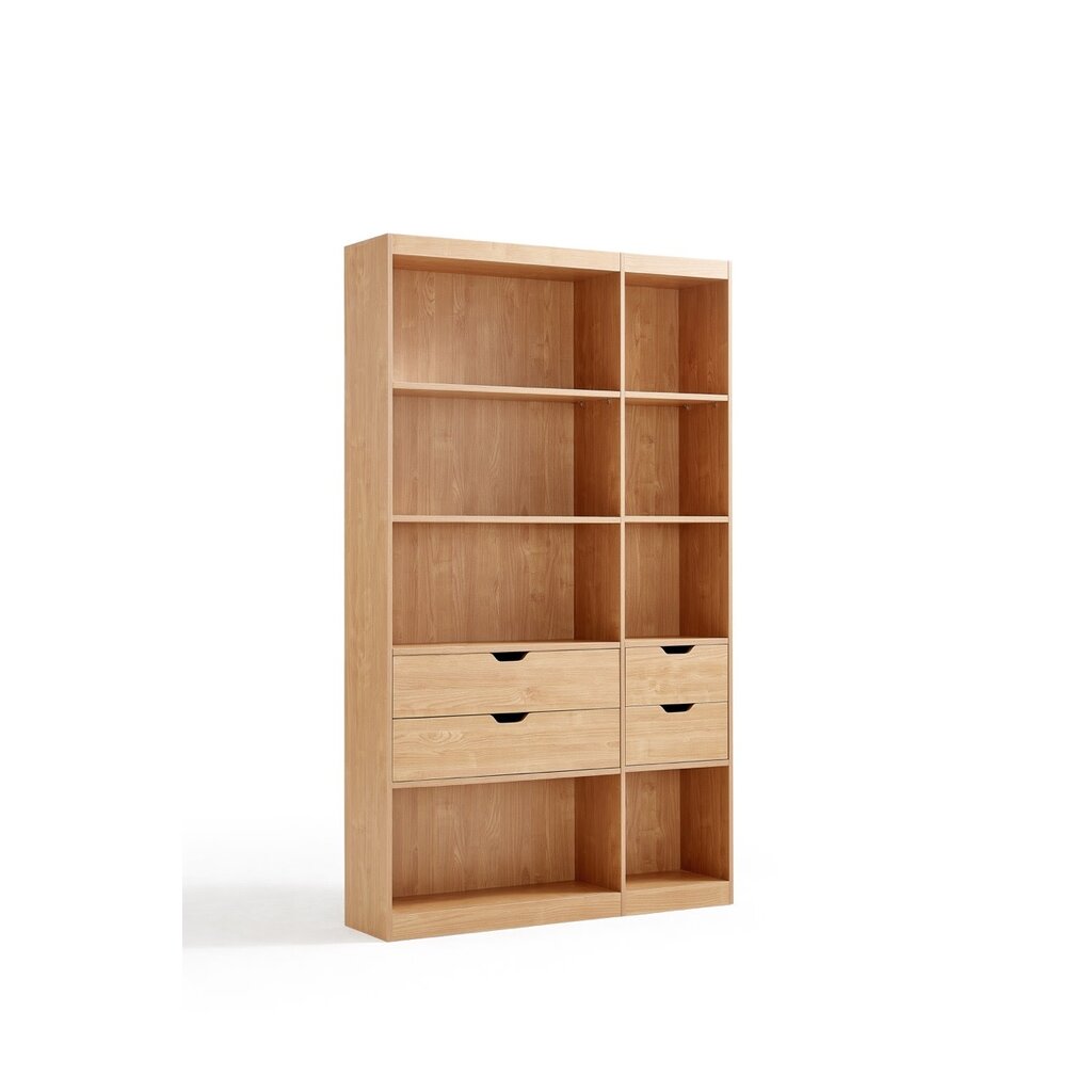 Bibliothèque 4 tiroirs 120 cm