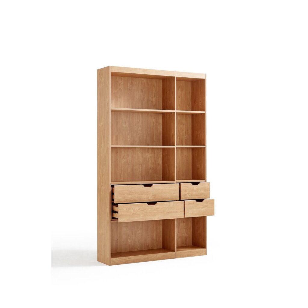 Bibliothèque 4 tiroirs 120 cm