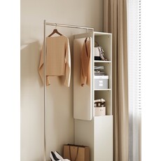 Porte vêtement avec miroir intégré 90x40x186 cm