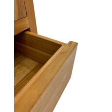 Armoire Penderie Azka en Teck 115x60x187 cm