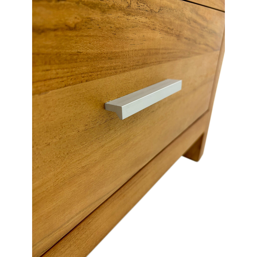Armoire Penderie Azka en Teck 115x60x187 cm