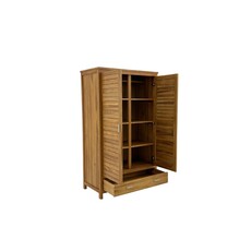 Armoire Penderie Azka en Teck 115x60x187 cm