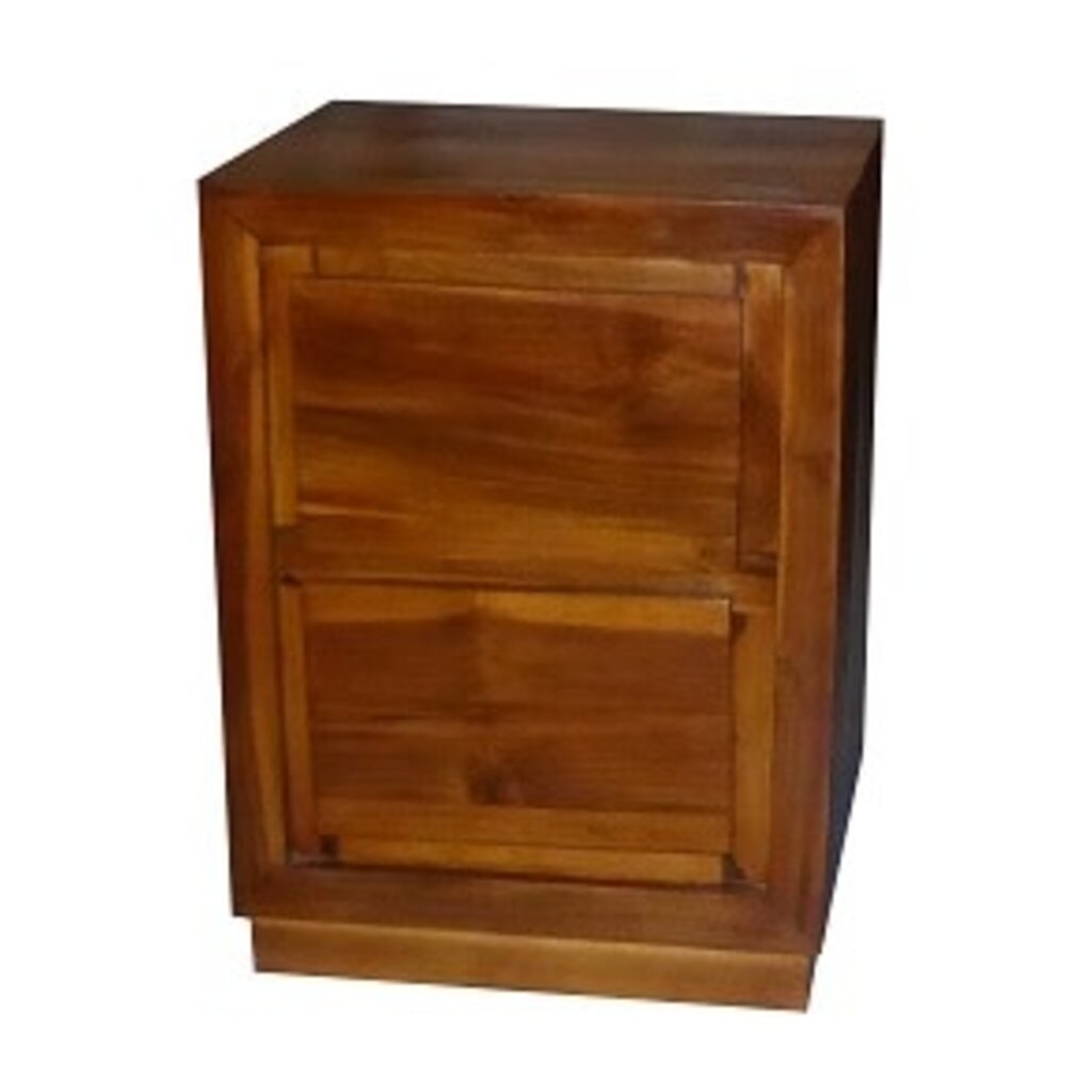 Table de chevet  2 tiroirs (354-042)