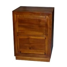 Table de chevet  2 tiroirs (354-042)