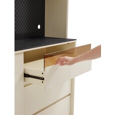 Vaisselier moderne surface en verre 160 cm