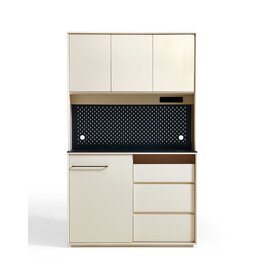 Vaisselier moderne surface en verre 120 cm