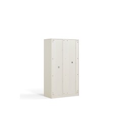 Armoire penderie 2 portes coulissantes 100 cm Blanc