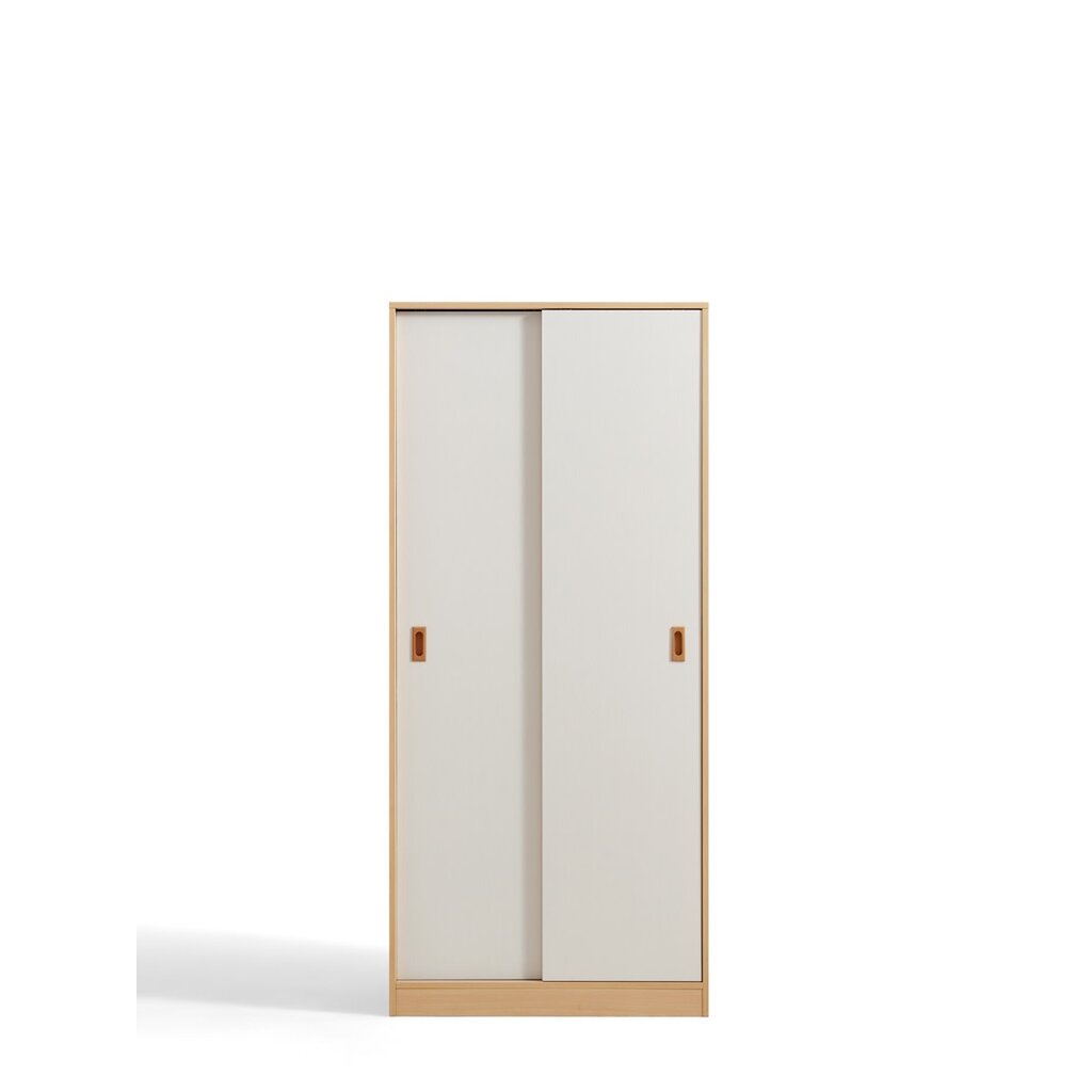 Armoire penderie 2 portes coulissantes 80 cm