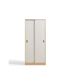 Armoire penderie 2 portes coulissantes 80 cm