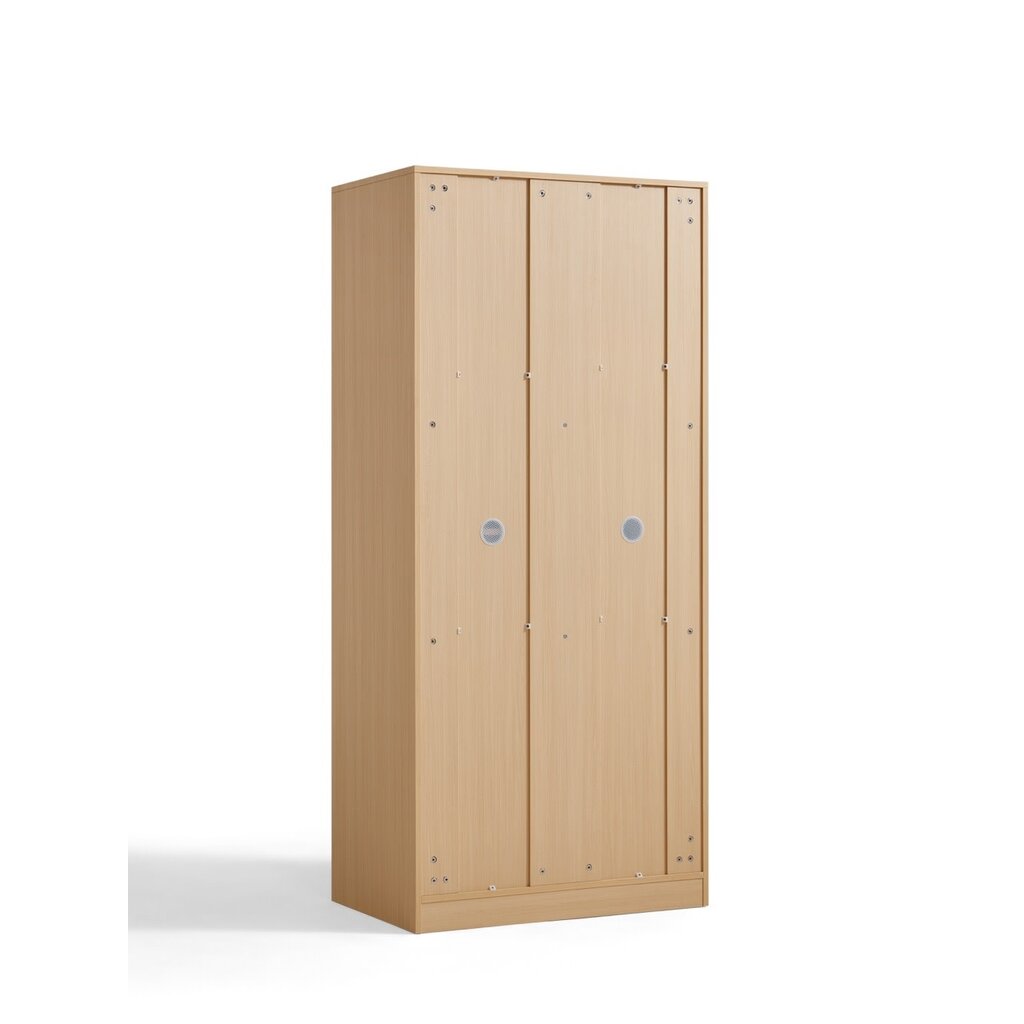 Armoire penderie 2 portes coulissantes 80 cm
