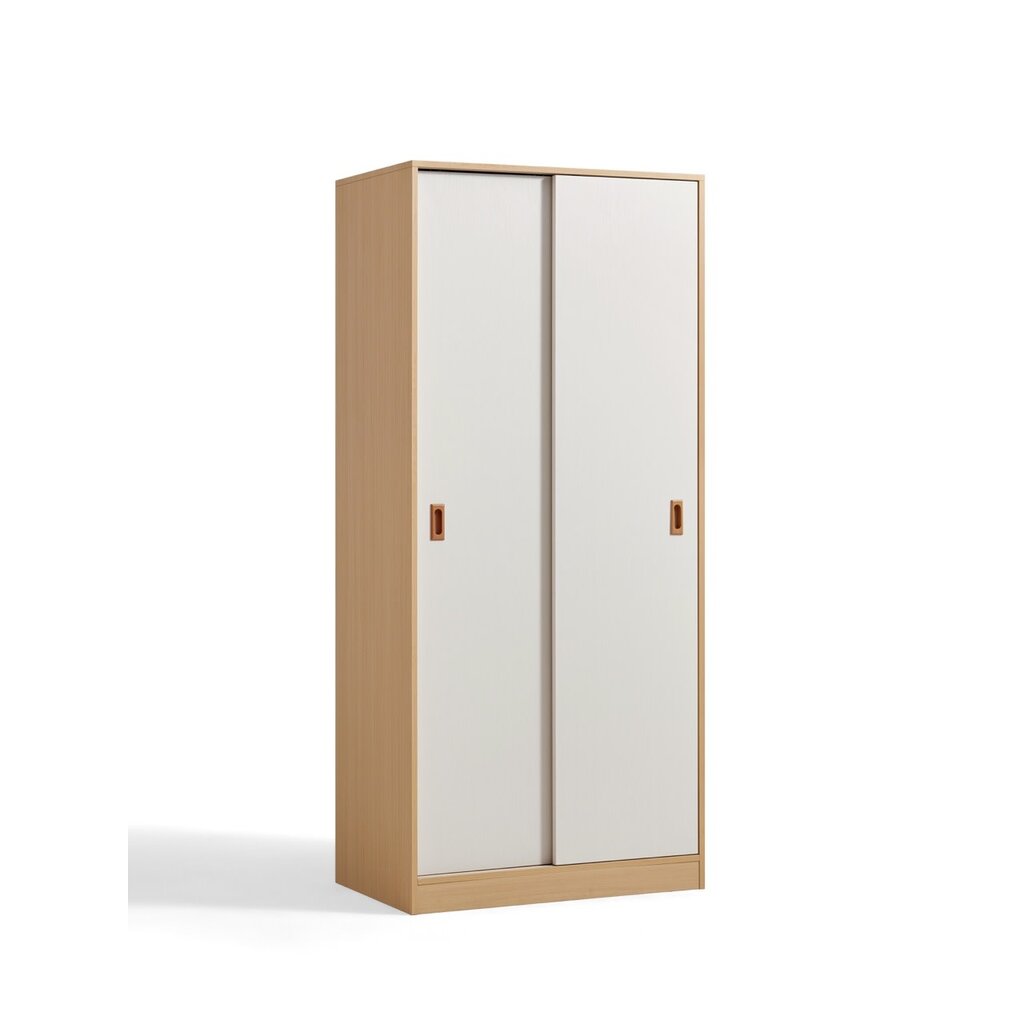Armoire penderie 2 portes coulissantes 80 cm