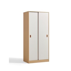 Armoire penderie 2 portes coulissantes 80 cm