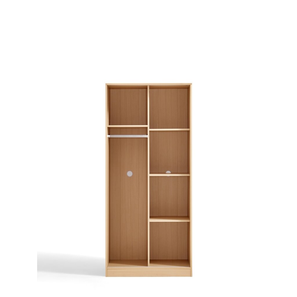 Armoire penderie 2 portes coulissantes 80 cm