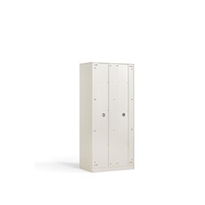 Armoire penderie 2 portes coulissantes 80 cm Blanc