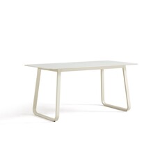 Table à manger 160 cm Blanc