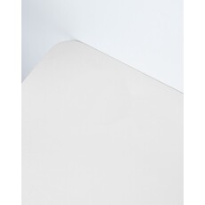 Bureau blanc 4 pieds bois