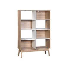 Étagère Monteno 80x30x121 cm Bois blanc