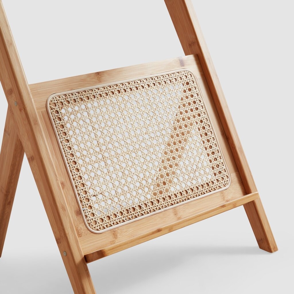 Table d'appoint en forme de Z 44 cm Bois