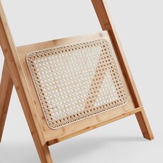 Table d'appoint en forme de Z 44 cm Bois