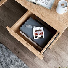 Bureau 3 tiroirs 100 cm Bois
