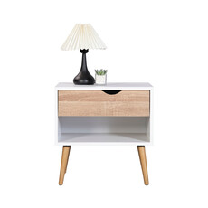 Table de chevet Monteno 1 tiroir 50x39x50 cm