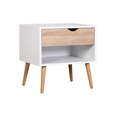 Table de chevet Monteno 1 tiroir 50x39x50 cm