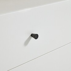 Vaisselier 4 portes et 2 tiroirs 120 cm Blanc