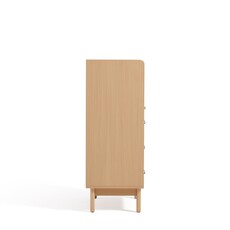 Petit buffet 4 tiroirs 60x42x106 cm Bois