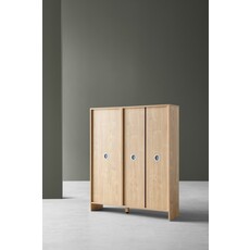 Meuble à chaussures 1 porte 3 tiroirs 98 cm Bois