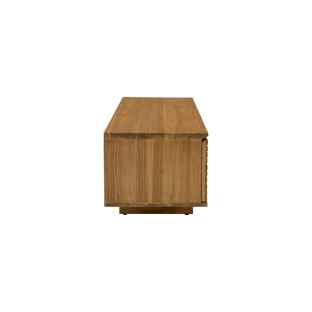 Surya meuble TV 2 portes 120x45x45 cm