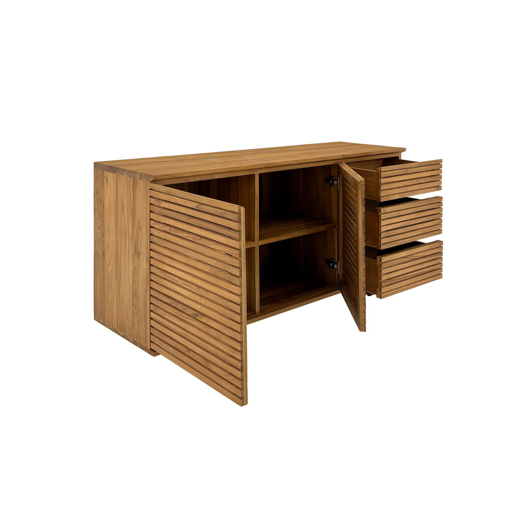Surya Buffet 2 portes 3 tiroirs 154 cm