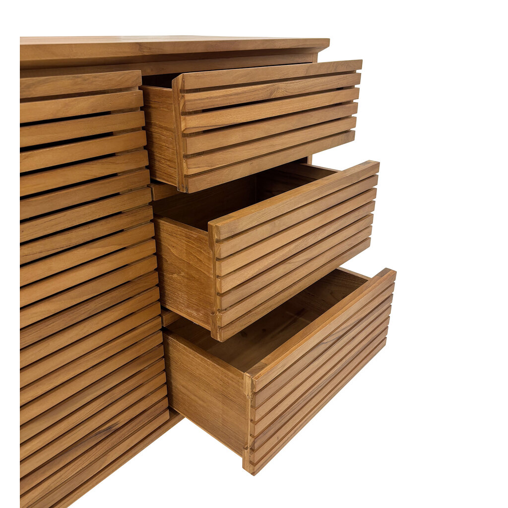 Surya Buffet 2 portes 3 tiroirs 154 cm