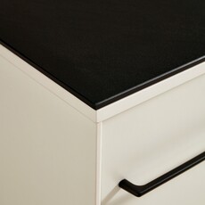 Buffet moderne surface en verre 160 cm