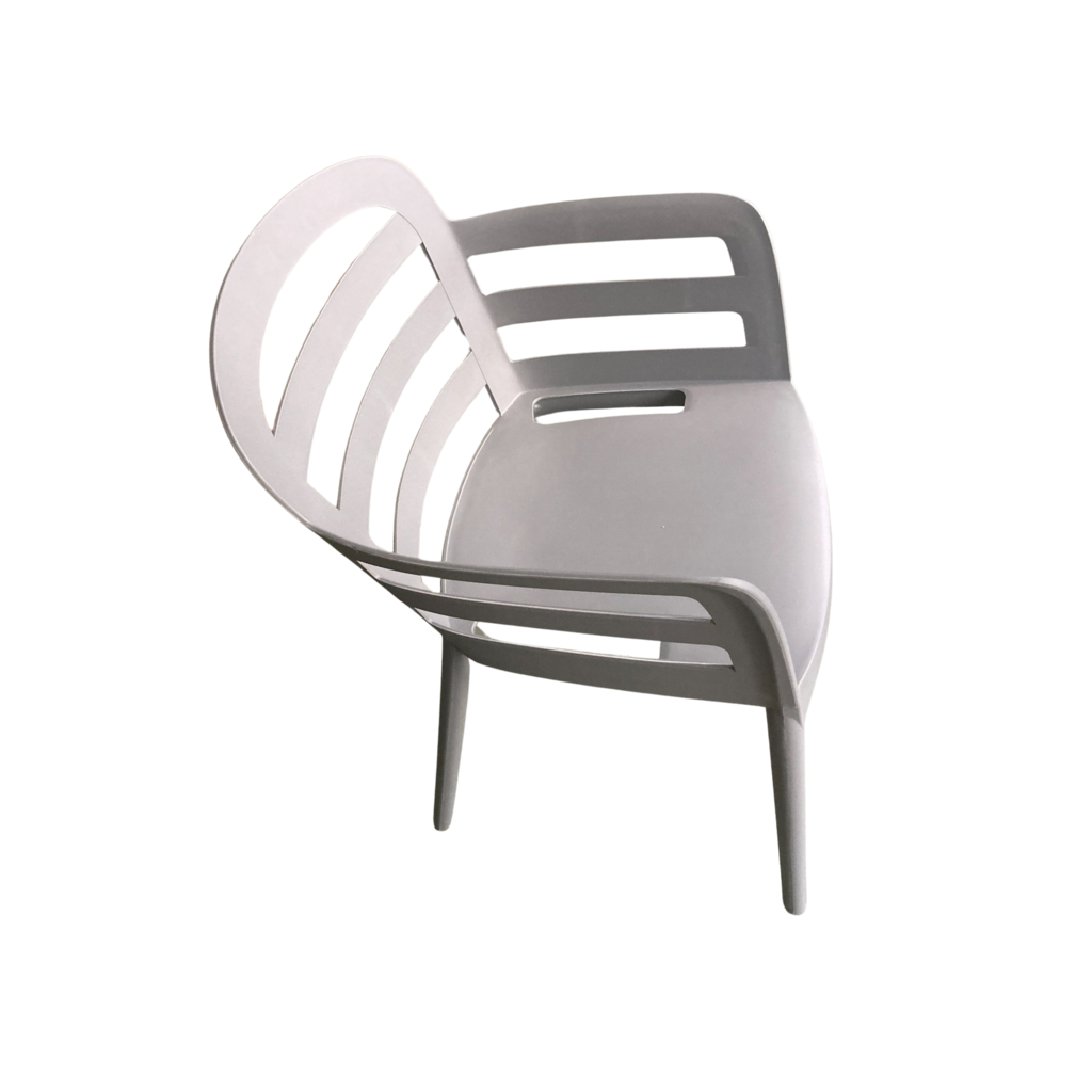Helsinki - Chaise de table en résine