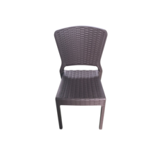 Roma - Chaise en résine Marron (A0542)