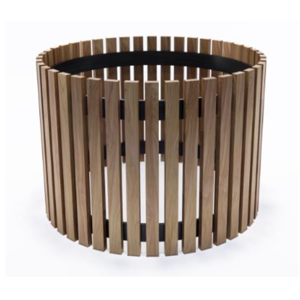 Pot de fleur Corvin en teck - M