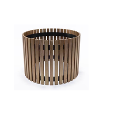 Pot de fleur Corvin en teck - S