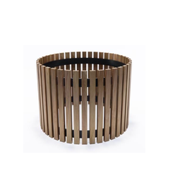 Pot de fleur Corvin en teck - S