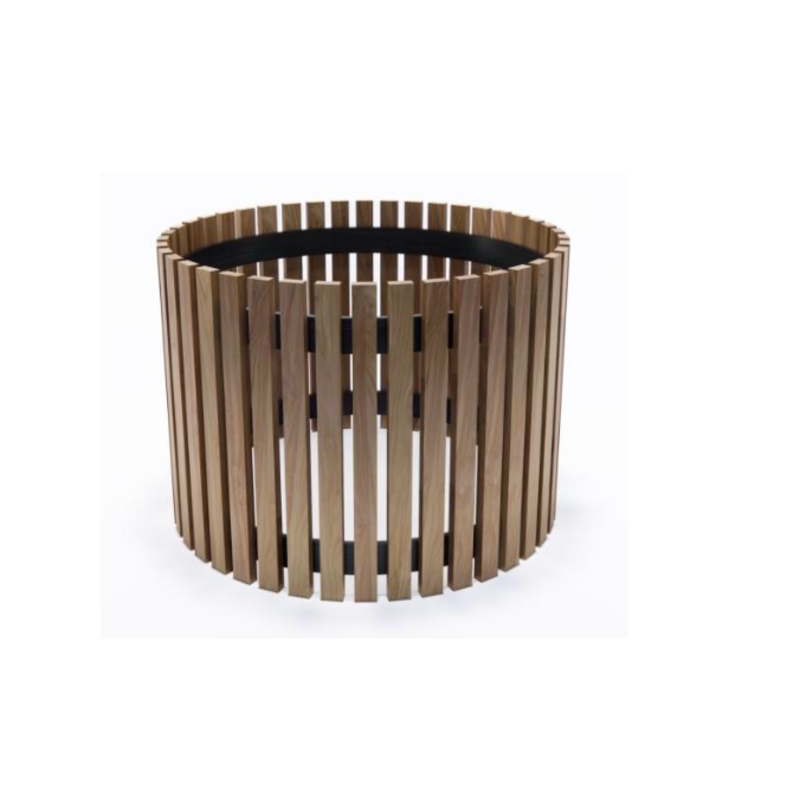 Pot de fleur Corvin en teck - S