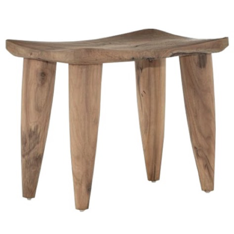 Tabouret Bali racine de teck