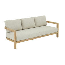 Sofa Moira en Teck Premium + coussins 20 cm